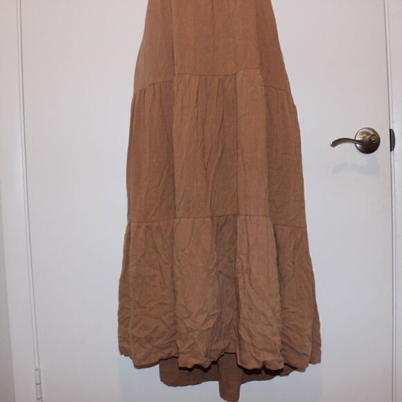 Lost + Wander Out East Maxi Dress in Macaroon Women Size Large - Picture 8 of 14